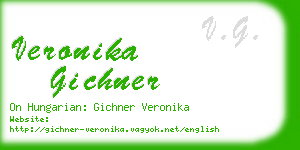veronika gichner business card